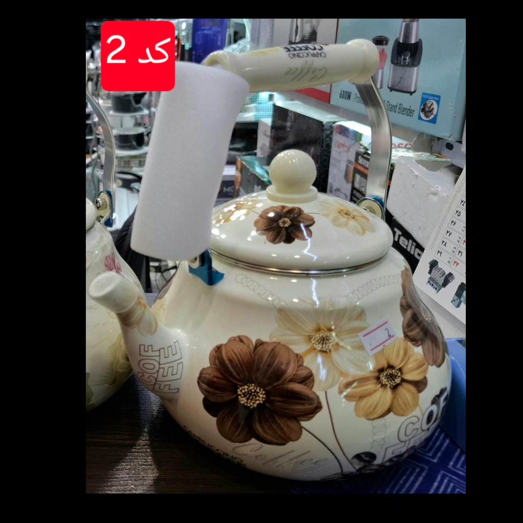 کتری لعابی خارجی کیفیت بالا 2 لیتری