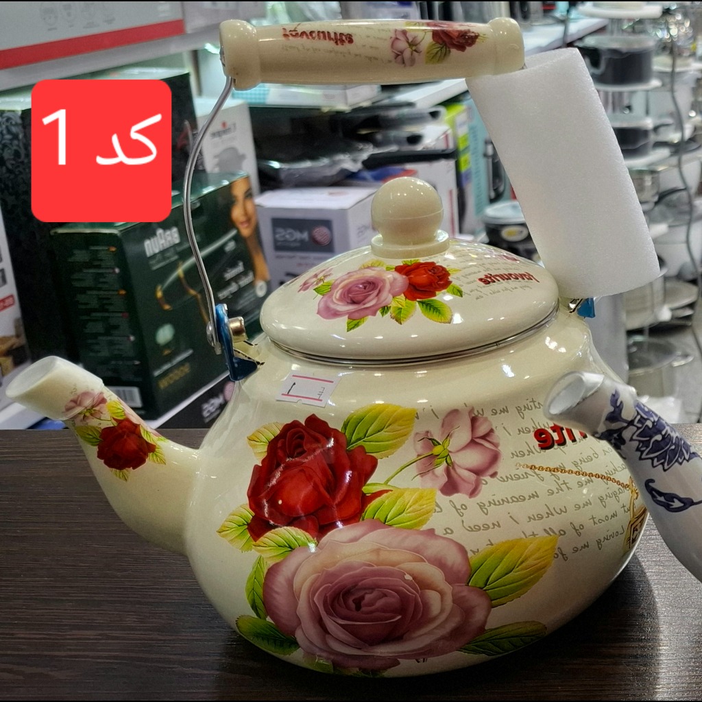 کتری لعابی خارجی کیفیت بالا 2 لیتری