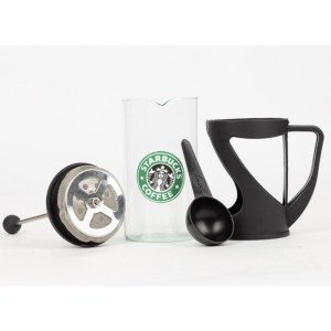 فرنچ پرس برند STAR BUCKS شیشه اعلا رنگ مشکی